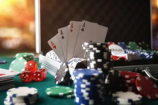 Flop, turn, and river revealed Community cards revealed on the flop